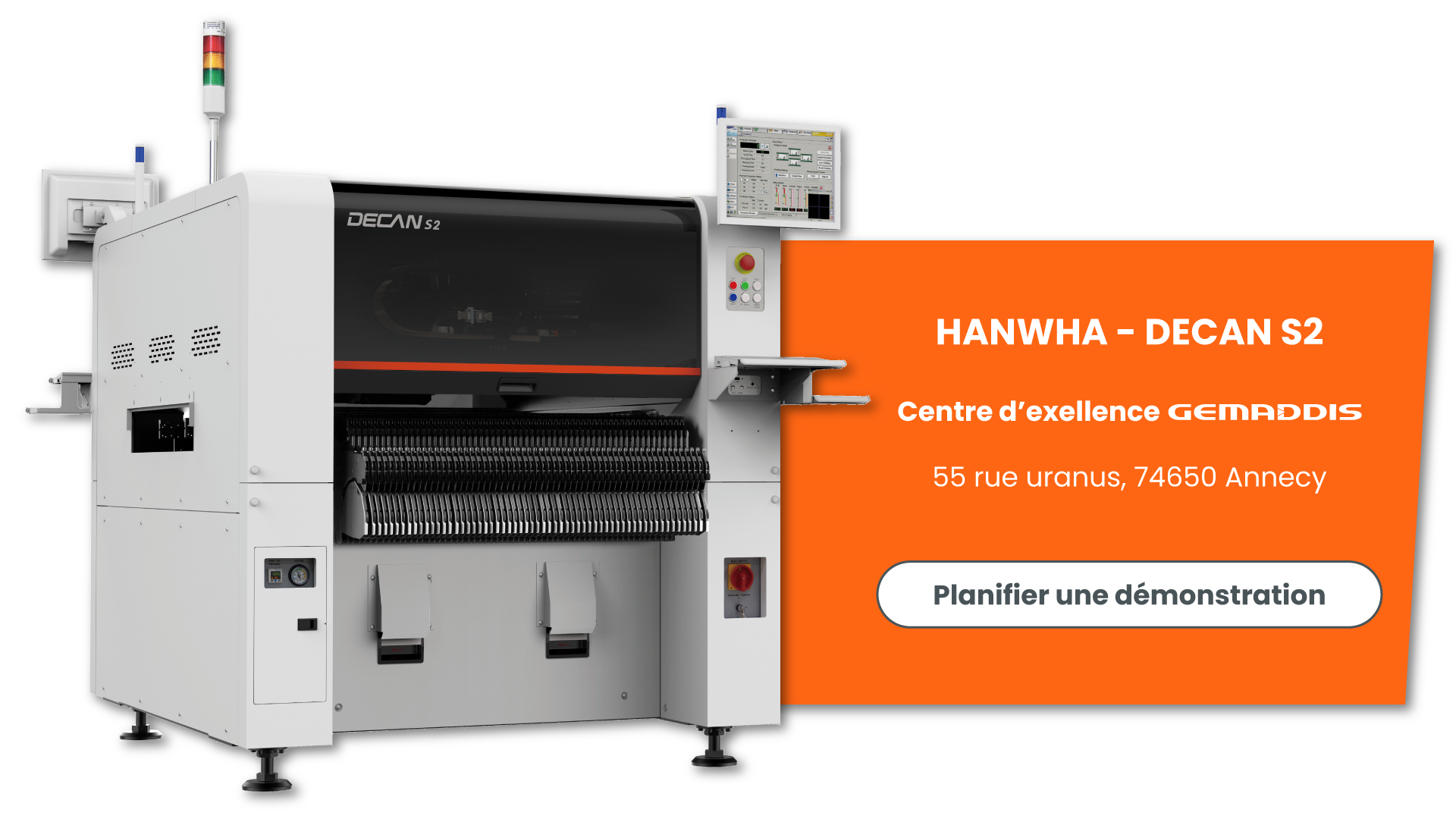 planifier-une-démonstration-de-la-mchine-DECAN-S2-de-HANWHA-chez-Gemaddis-à-annecy.webp